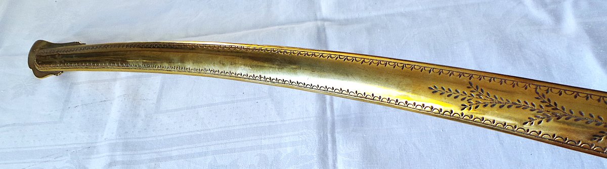 SABRE OFFICIER SUPERIEUR DE CAVALERIE LEGERE - CONSULAT-1ER EMPIRE--photo-2