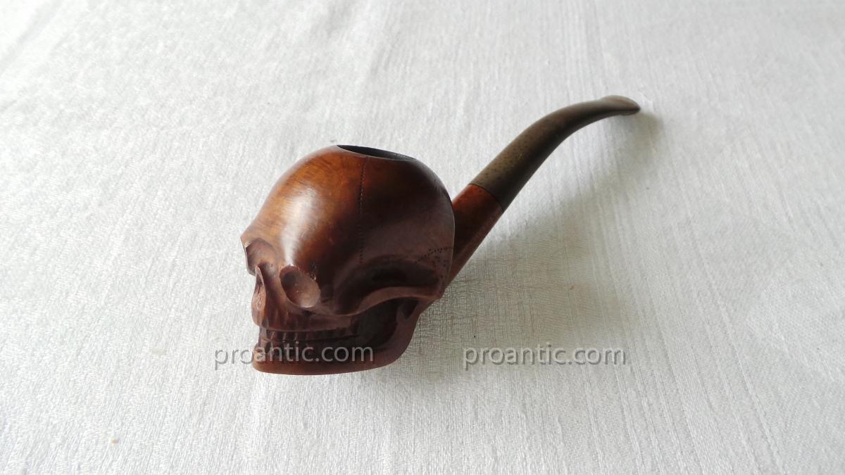 Pipe "Tete de Mort" - Memento Mori