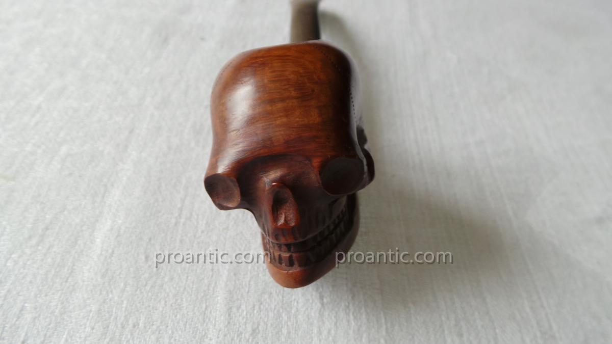 Pipe "Tete de Mort" - Memento Mori-photo-2