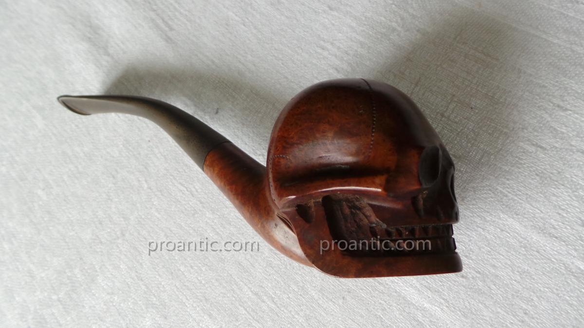 Pipe "head Of Death" - Memento Mori-photo-1