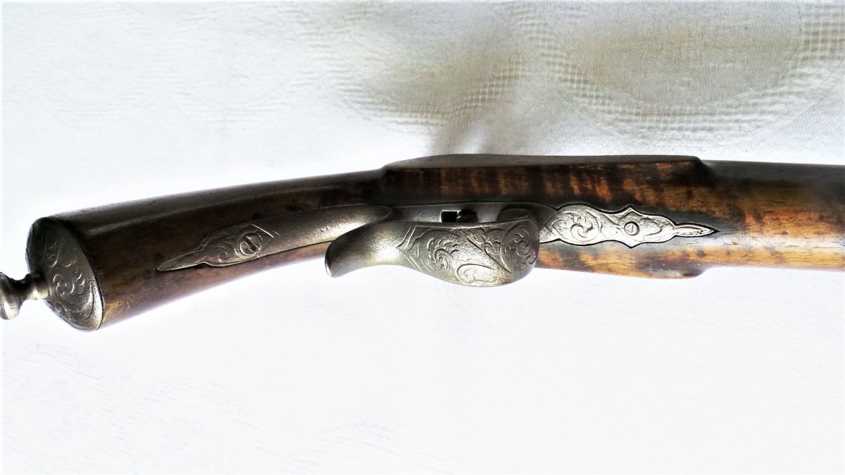Tir & Salon Pistol - Flobert Type - 1860 / 70- XIX °-photo-6