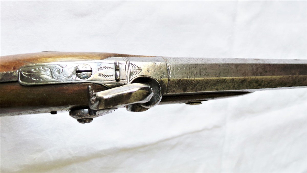 Pistolet Officier Type 1833 -canon Damas- XIX° -photo-4