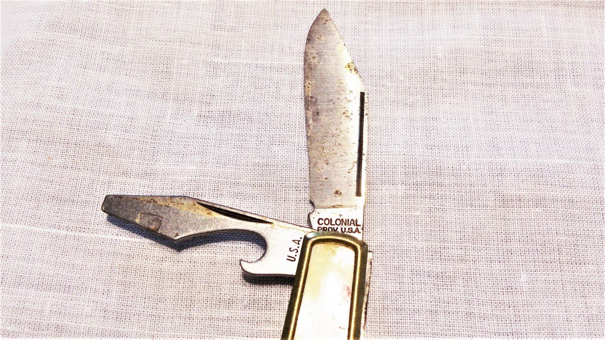 Masonic Pocket Knife From "shriners" Usa-photo-2