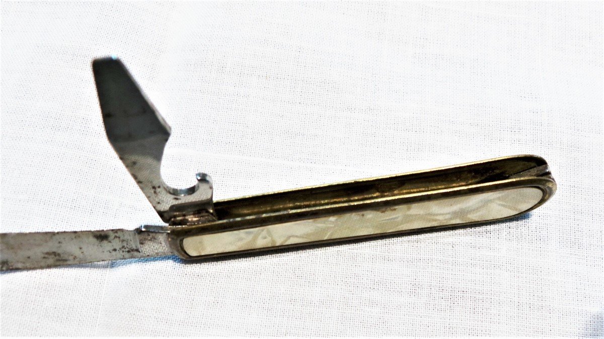 Masonic Pocket Knife From "shriners" Usa-photo-4