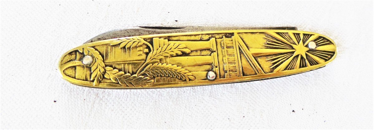 Masonic Knife "loge Justice Thiers" - XIX°-photo-4