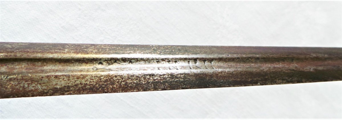 Officer's Sword - Louis XV - XVI - Blade Signed - XVIII°-photo-1
