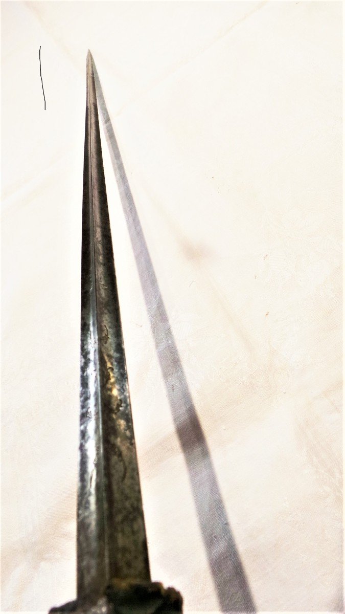 Defense Cane With Triangular Blade - XIX°-photo-4