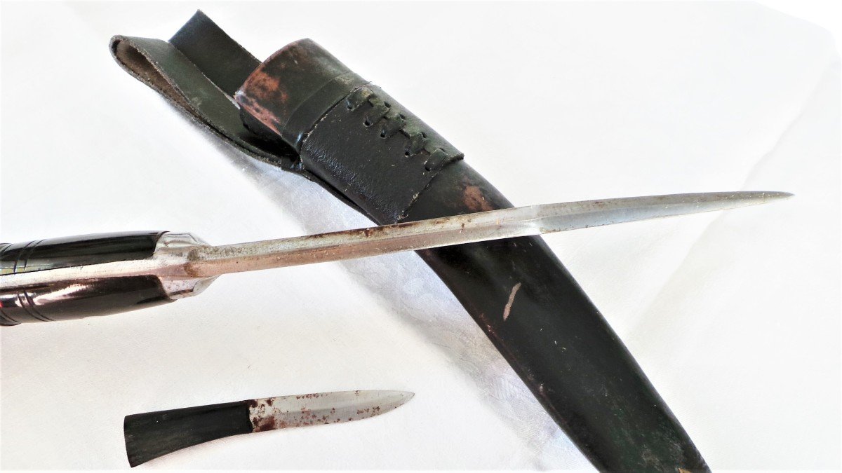 Nepal - Khukuri - "n - K - H" Marking.-photo-3