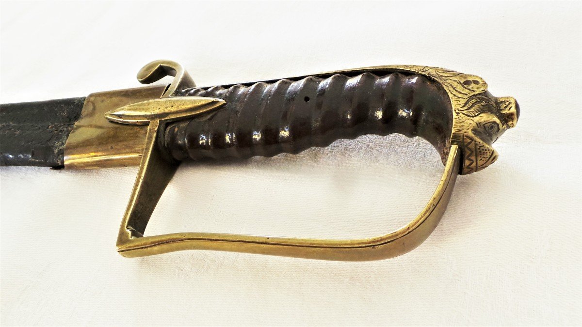 SABRE CAVALERIE LEGERE -HUSSARD- DIRECTOIRE-1 ER EMPIRE.