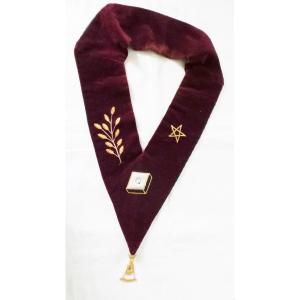 14th Degree Officer's Collar With Jewel