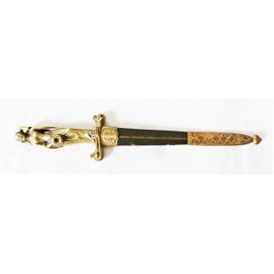 Dagger With Republican And Revolutionary Symbols - XIX°