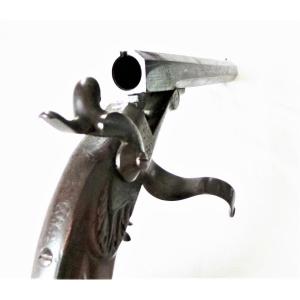 Single-shot Pinpoint Pistol With Locking Key - XIX°-1870/80