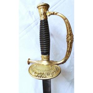 Ii° Empire - Officer's Sword Of The Imperial Guard - Mod 1860 Manuf Imperiale De Chatellerault