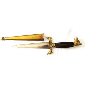 2nd Empire - 19th C Louvetier Dagger