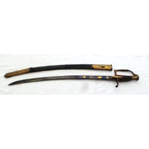 SABRE - CONSULAT -1ER EMPIRE- OFFICIER D'INFANTERIE - XVIII° - XIX°