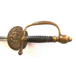 EPEE EPOQUE RESTAURANTION - MOD 1816 - CHEF DE MUSIQUE MILITAIRE - XIX°