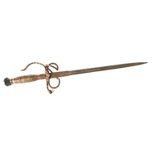 16th Century Skeleton Dagger - Blade Marking - "b - D - Montluc" - Marshal Of France In 1574