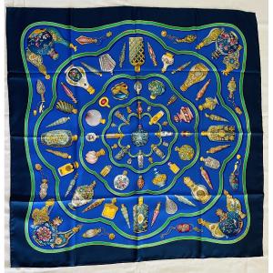 " QU'IMPORTE LE FLACON  " ILLUSTRE PAR CATHERINE BASCHET EN 1988 POUR LA MAISON HERMES A PARIS