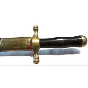 GLAIVE MODELE 1838  AFFECTE A LA MARINE - EPOQUE LOUIS PHILIPPE - XIX°