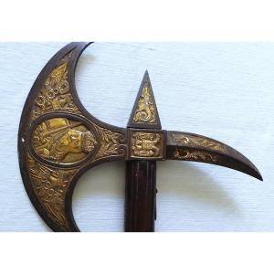 Central European Ceremonial Axe - Germanic Pico Cuervo Type - XIX° Century