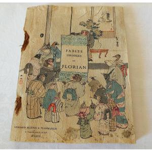 "selected Fables By Florian" - J.p. Claris - Japanese Artists - Tokyo - 1895 - 19th Century
