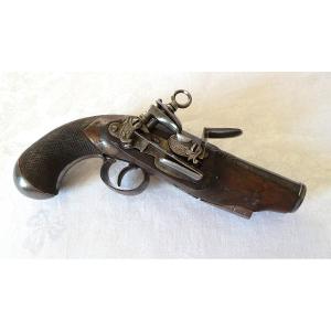 Cavalry Officer's Pistol - 18th Century - Miquelet-style Lock