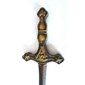 EPEE DE ROSE-CROIX - 18° DEGRE - XIX°