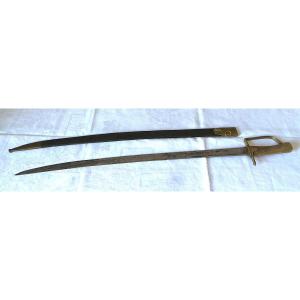 SABRE OFFICIER CHASSEUR A CHEVAL - LOUIS XVI - ( 1774 - 1789 ) - XVIII°