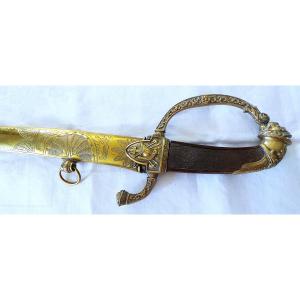 Staff Officer's Saber - First Empire - Hussar-style Blade - Known As The "marengo"