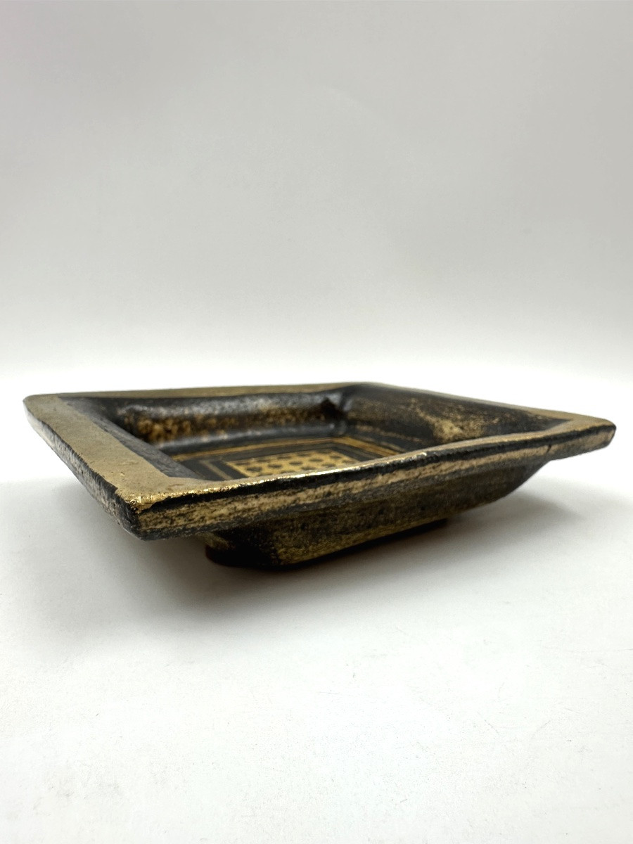 Georges Pelletier Black And Gold Ceramic Empty Pocket-photo-2