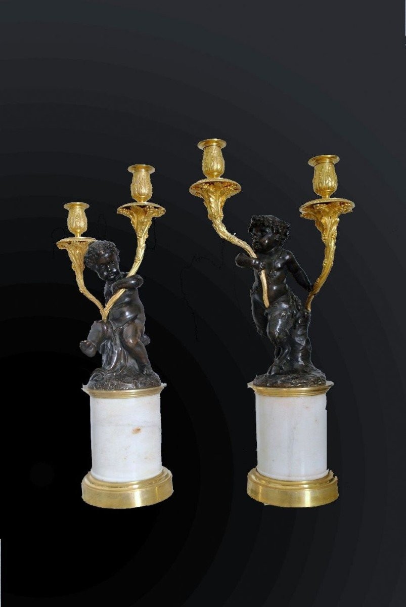 Pair Of Louis XVI Candelabra
