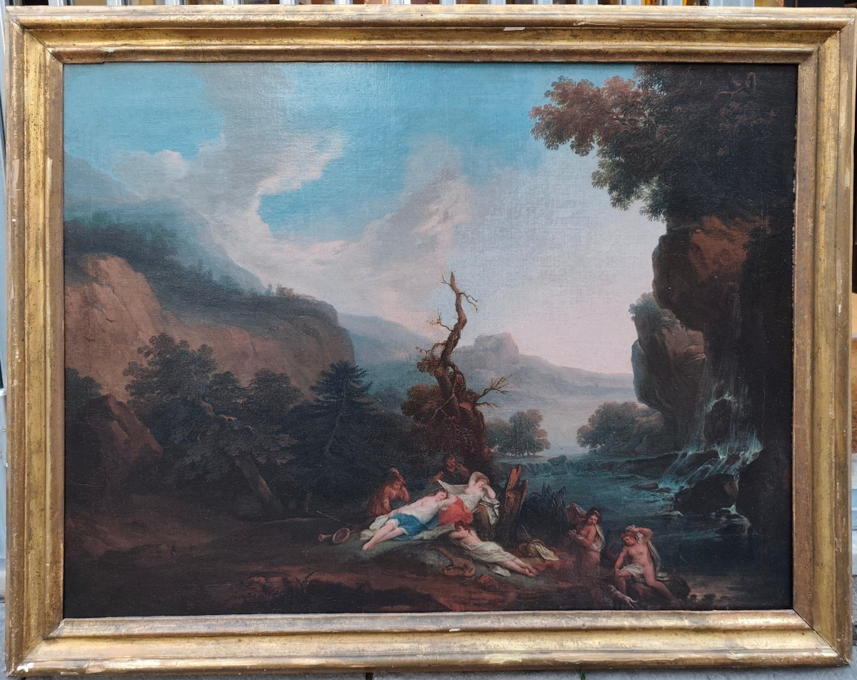 Landscape With Nymphes 