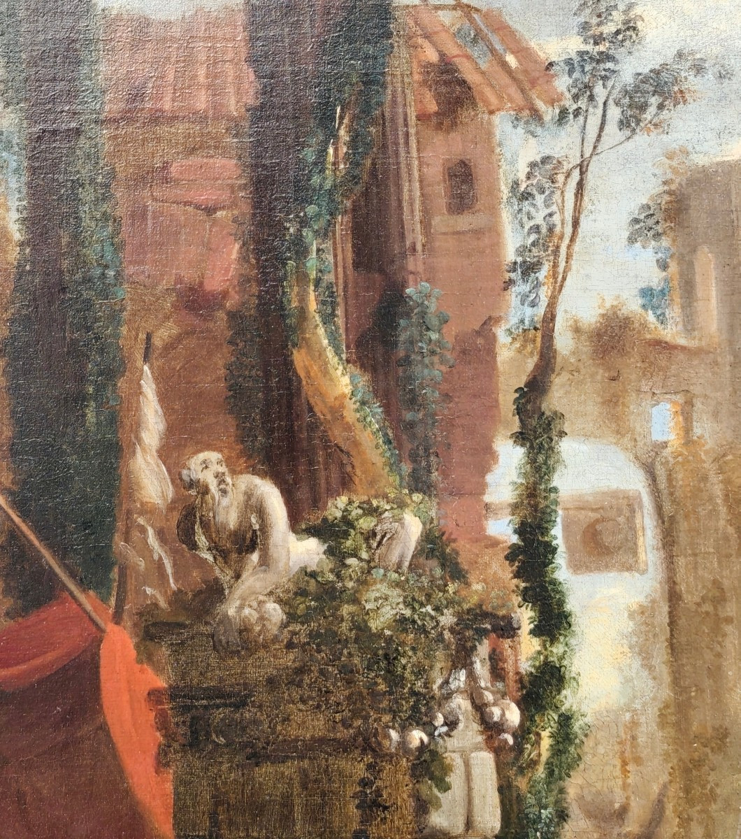 paysage avec des ruines et des personnages-photo-8