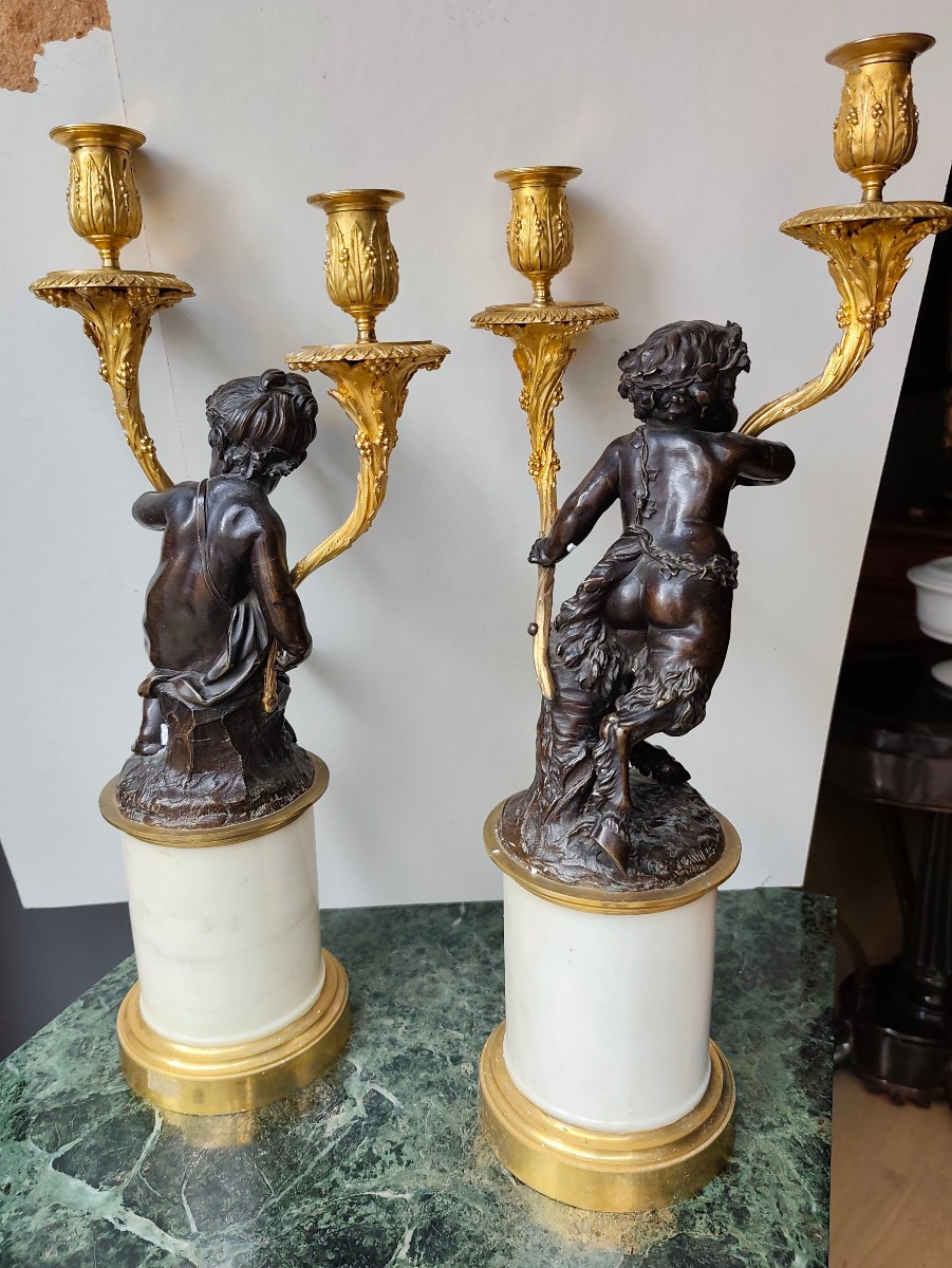 Paire de candélabres -photo-1