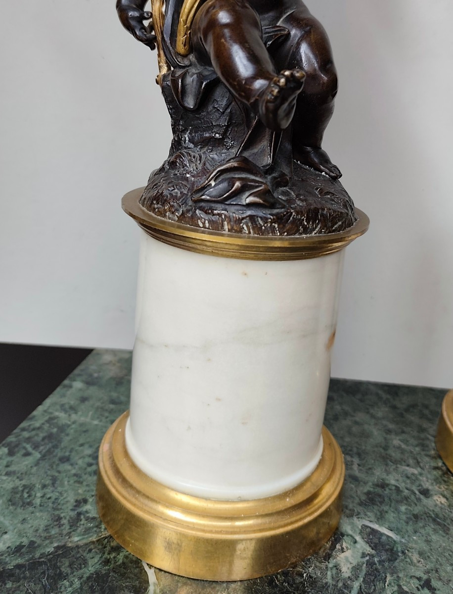 Paire de candélabres -photo-4