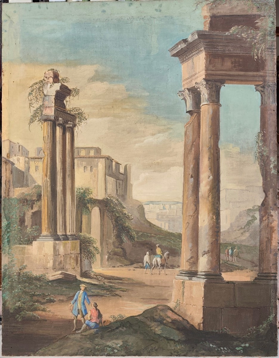View Of Architectural Ruins 