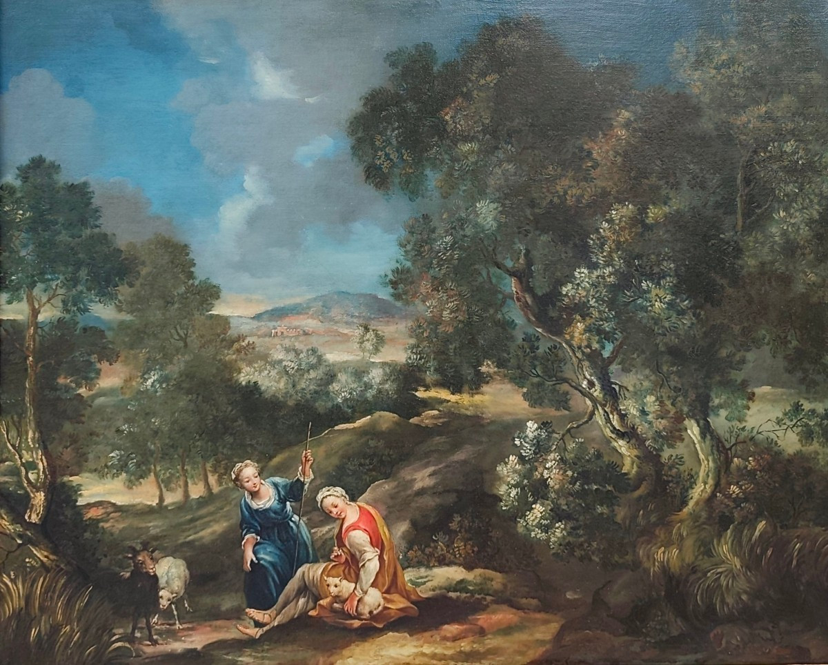 Landscape With Shepherdesses -photo-2