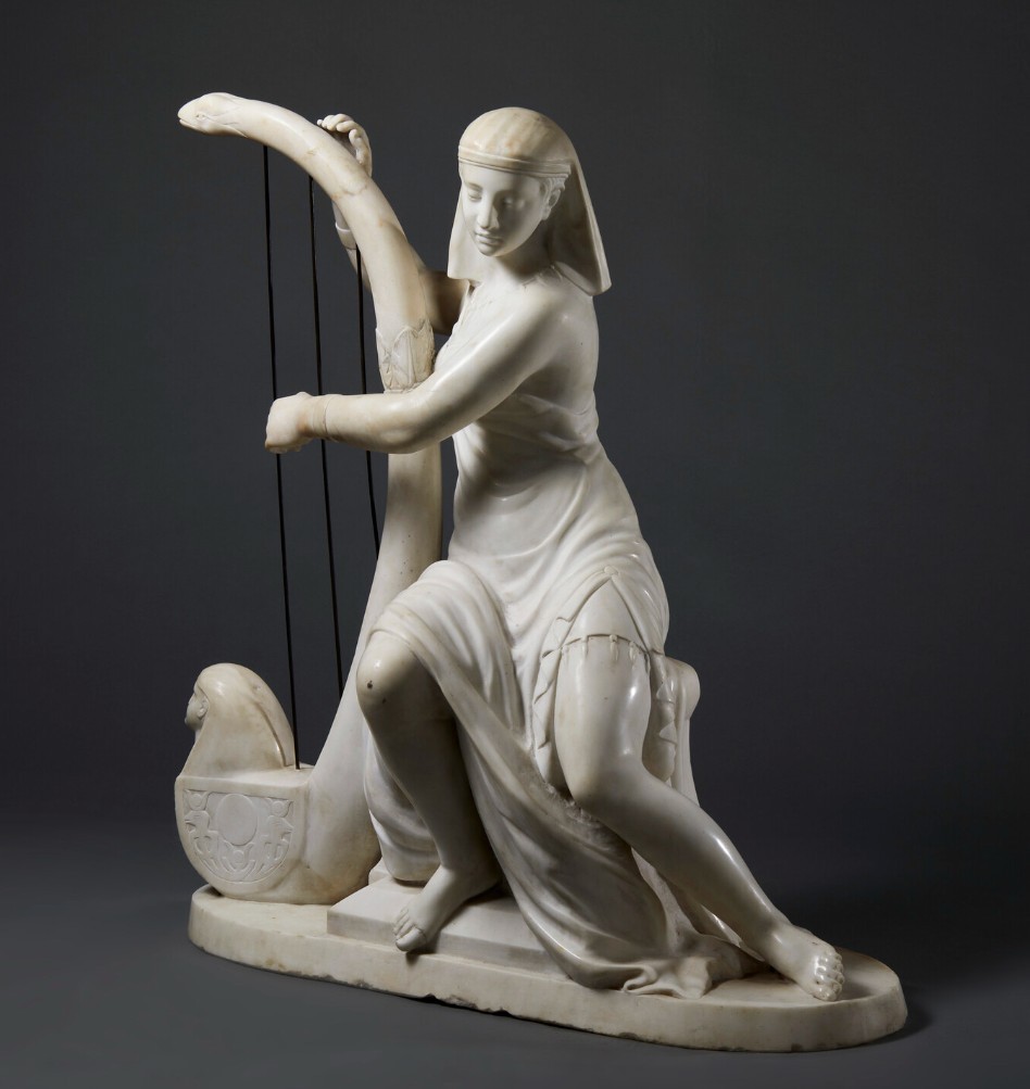 Joueur de harpe égyptienne-photo-4