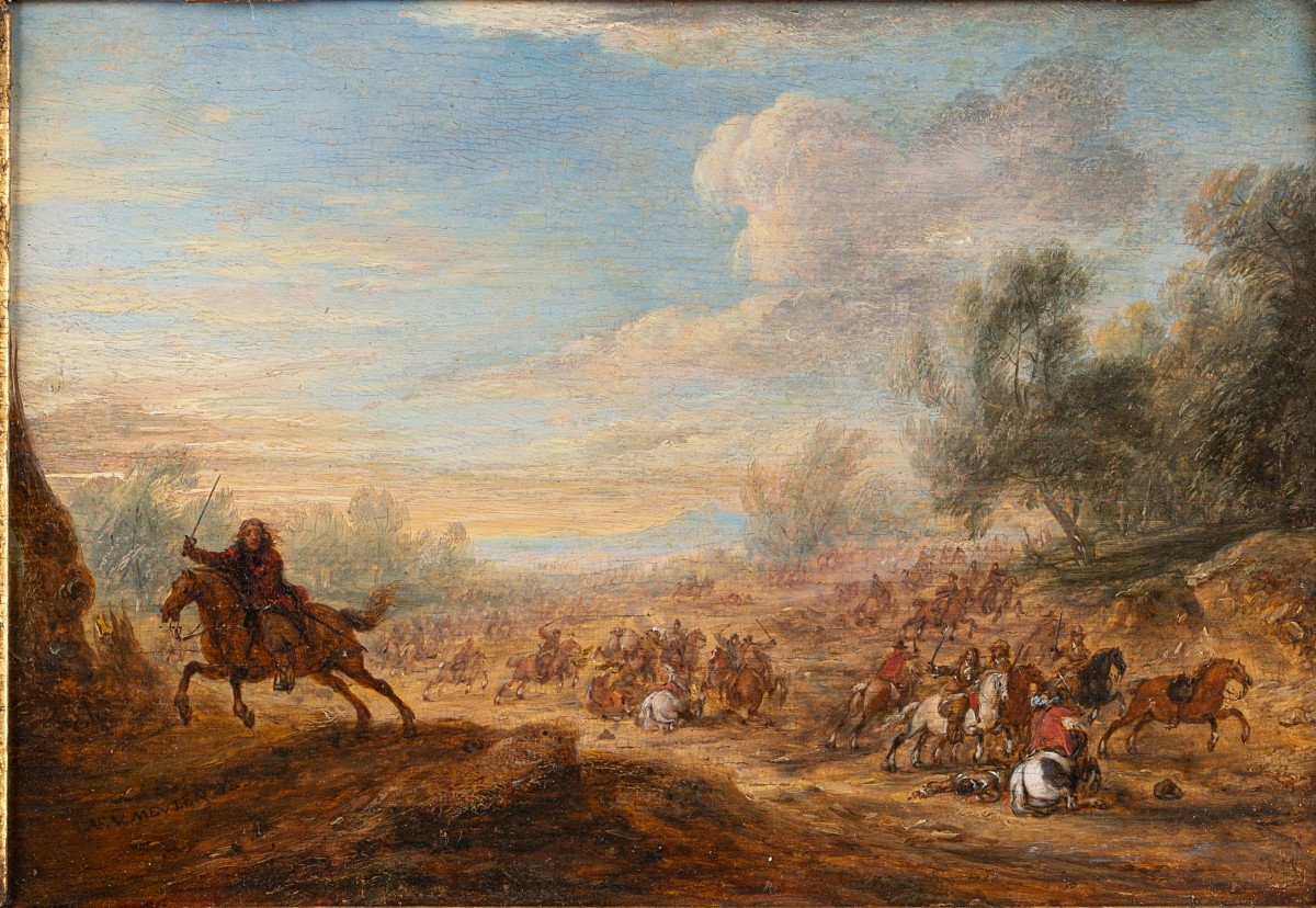 bataille entre chevaliers