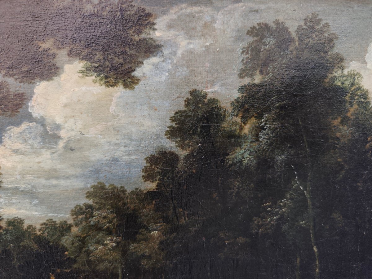 Flemish Landscape With Figures -photo-1
