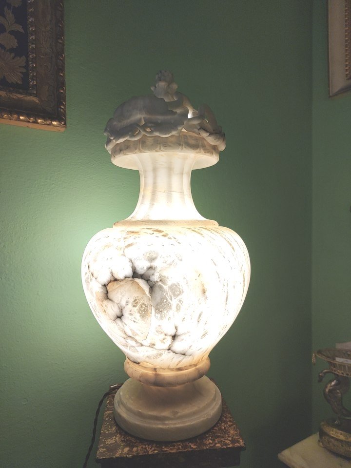 Proantic Vase Lampe En Alb tre Proantic Vase Lampe En Alb tre