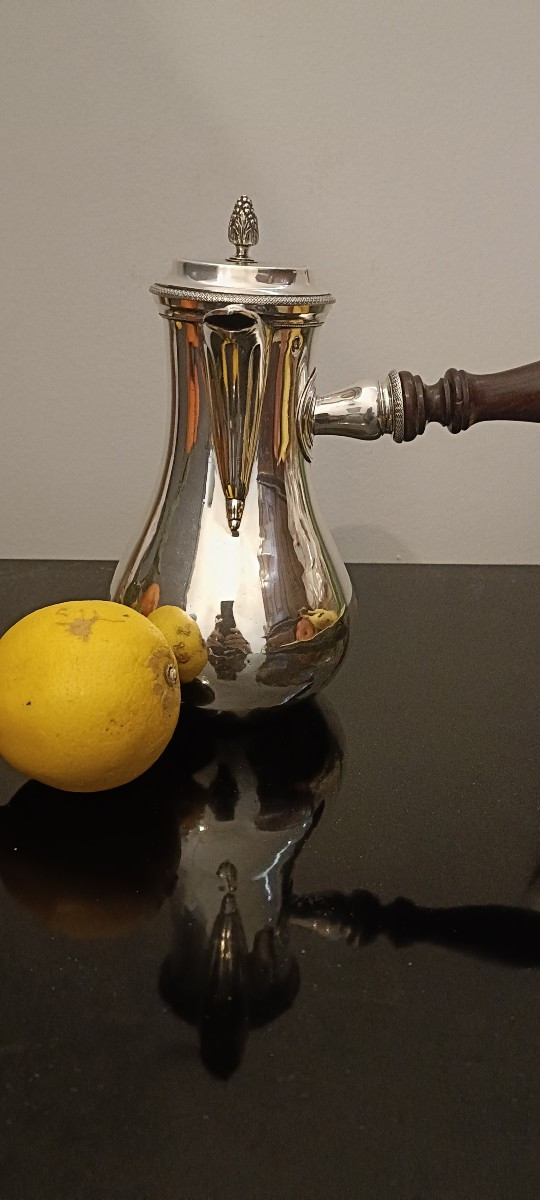 Verseuse argent 1er Empire par Jean Baptiste Claude ODIOT-photo-3