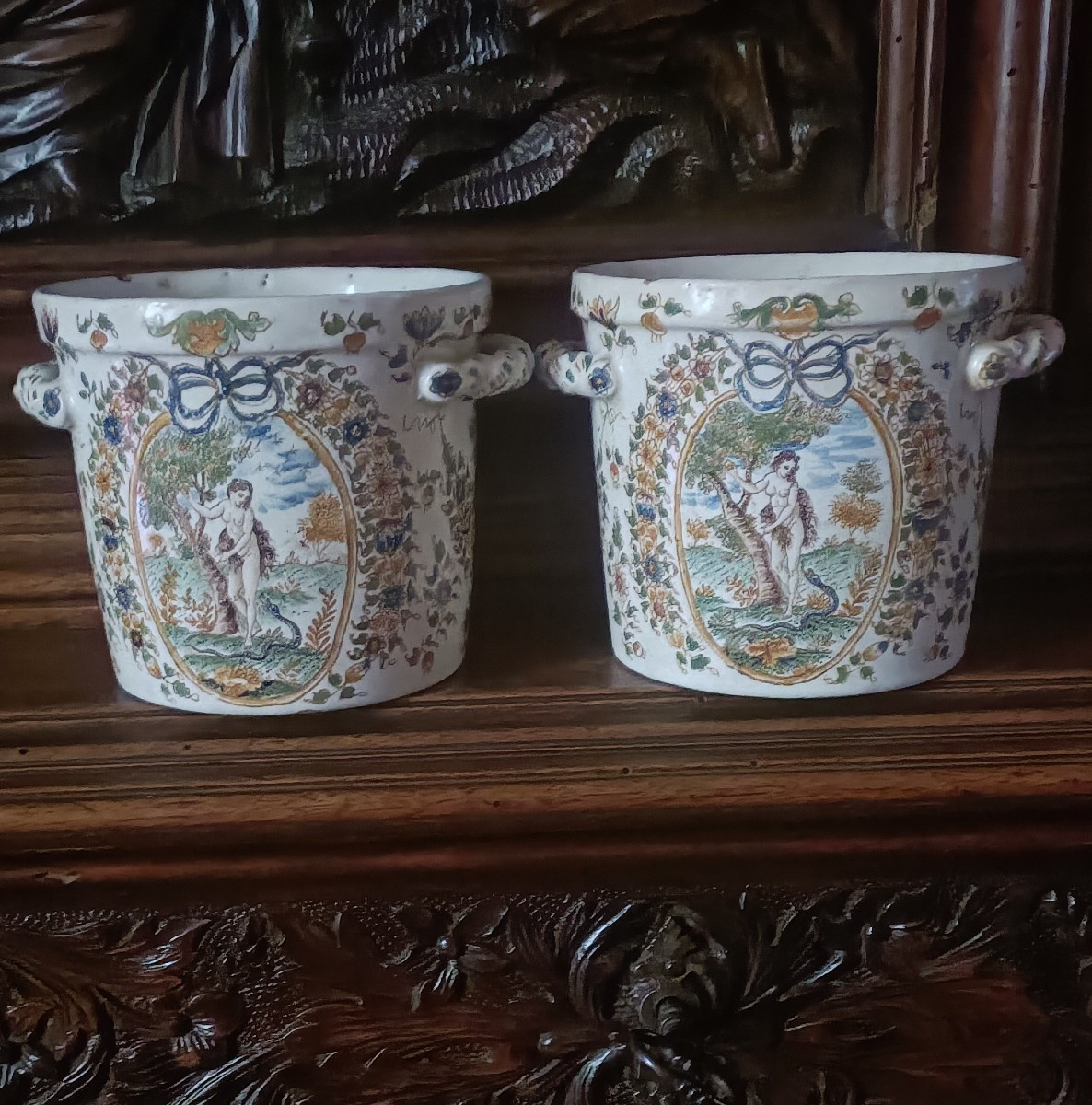 Pair Of Samson 19th Century Cooling Buckets-photo-2