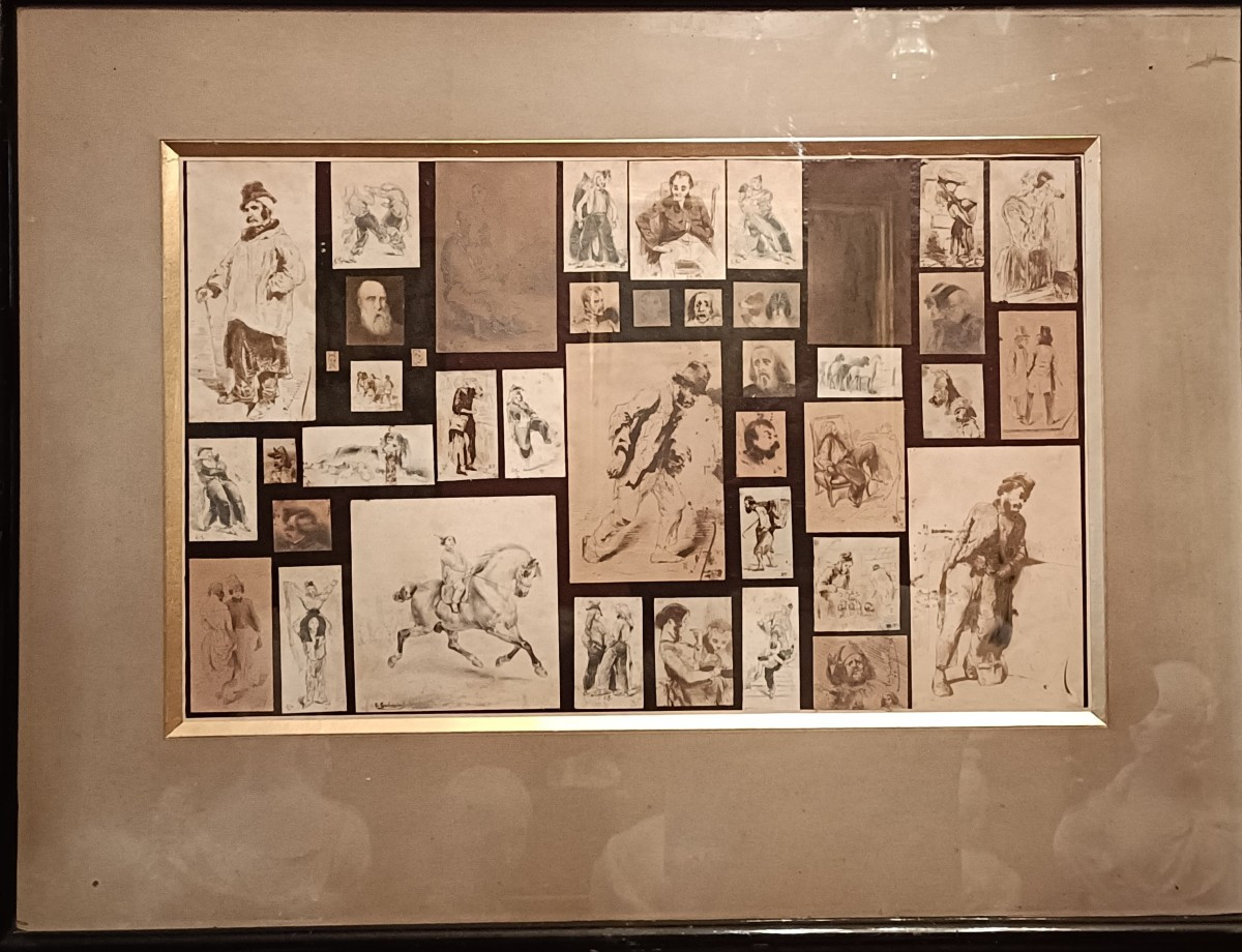 40 dessins XIXème dans un encadrement-photo-2