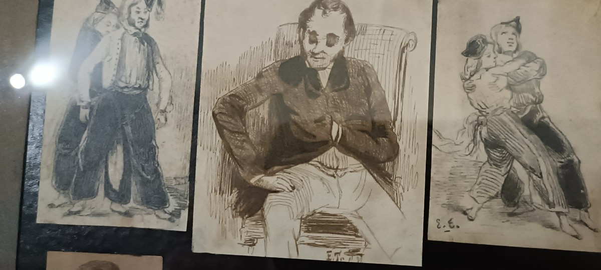 40 dessins XIXème dans un encadrement-photo-3