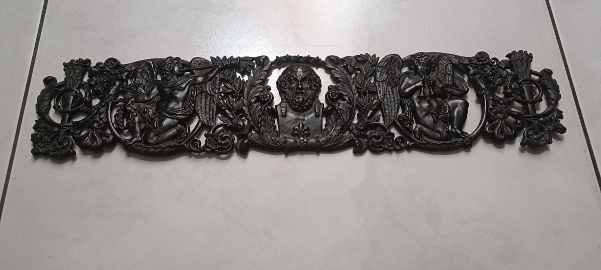  19th-century Bronze Bas-relief-photo-2