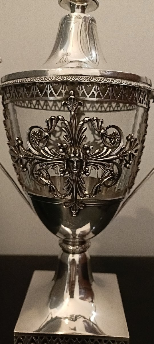 Drageoir argent époque empire-photo-2