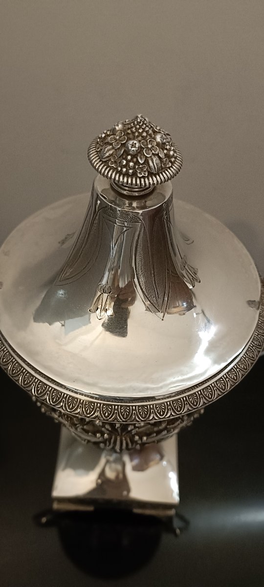 Drageoir argent époque empire-photo-3