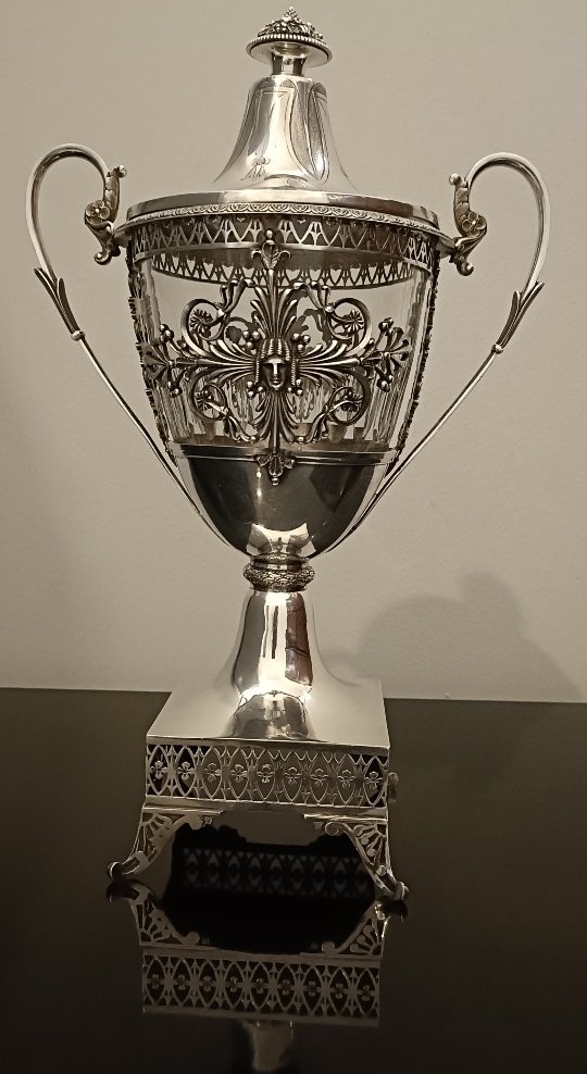 Drageoir argent époque empire