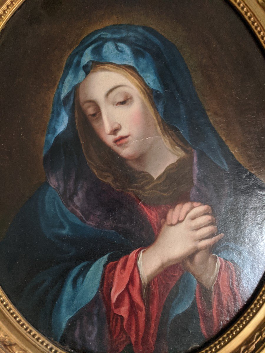 Painting Virgin In Prayer 